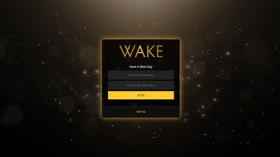 웨이크 먹튀 확정