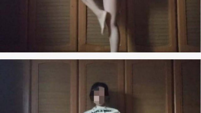 어느 운동녀 하의실종 셀카