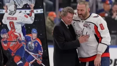 '895골' 러 오베치킨, 그레츠키의 NHL 최다골 경신