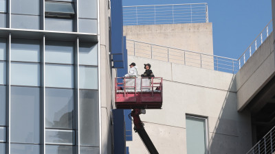 경찰, 사망사고 창원NC파크 합동 감식…'사고원인 규명 주력'