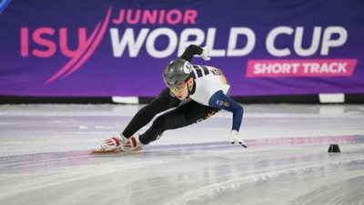 '새내기 대학생' 신동민, 쇼트트랙 2차 선발전 남자 500ｍ 우승