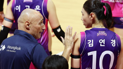김연경에게 '우승 약속' 마지막에 지킨 아본단자 흥국생명 감독