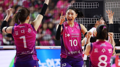 여자배구 흥국생명, 6년 만에 통합우승…김연경, 화려한 피날레