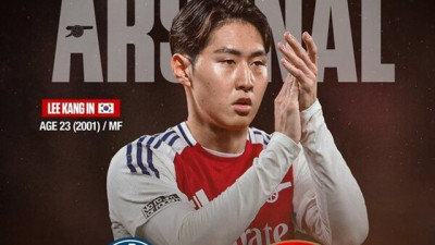 韓 축구 경사 났다! PSG 떠나는 이강인, 아스널행 초읽기…'이적료 480억, 가장 가능성 높아'