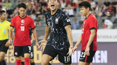 A매치 ‘데뷔골’ 이호재 “부자(父子) A매치 득점 영광스러워, (주)민규 형 노하우·경험 배운다”[현장인터뷰]