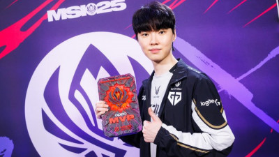 “오늘 꼭 이기고 싶었다” 젠지 ‘쵸비’, T1 넘고 MVP까지 ‘완벽한 하루’ [MSI 2025]