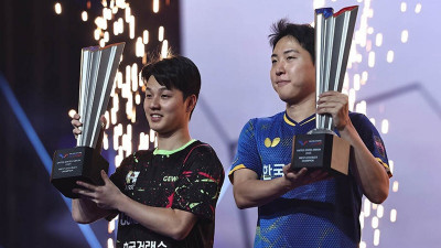 탁구 임종훈·안재현 ‘최강 콤비’ 등극