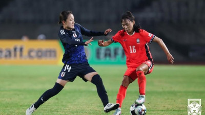 신상우호, 아시아 최강 일본과 극적 1-1 무승부…대학생 정다빈 ‘극장골’ 폭발[현장리뷰]