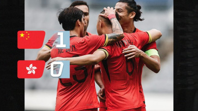 ‘벤치 클리어링 신경전’→황정위 결승포 中, 홍콩 1-0 제압! 동아시안컵 2패 뒤 1승 마무리 [SS현장]