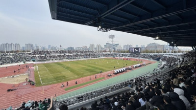 바닥 논슬립+지붕 구조물 철거…‘안전 최우선’ 서울이랜드, 목동종합운동장 ‘새 단장’