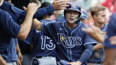 김하성, 무안타 1볼넷→3G 연속 무안타 ‘침묵’…탬파베이는 11-1 승리 ‘4연패 탈출’