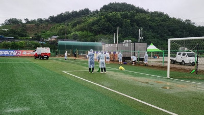 집중호우 속에도 빠른 정상화…‘2025 추계 전국고등축구대회’, 관계자들의 헌신이 빛났다