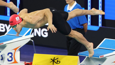 ‘한국 사상 첫 결승’ 지유찬, 세계선수권 자유형 50m 亞신기록…2일 결승