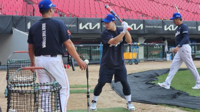 손아섭 출전 시점 ‘미정’→타순은 ‘리드오프’ 확정…김경문 감독 “싸울 줄 알잖아” [SS광주in]
