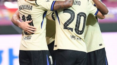 바르셀로나, 대구전도 하피냐·라말·레반도프스키 ‘총출동’…대구는 세징야 ‘선봉’[현장라인업]