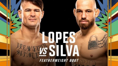 랭킹 2위 디에고 로페스 vs 랭킹 10위 제앙 실바, 9월 13일 ‘노체 UFC: 로페스 vs 실바’ 에서 격돌해
