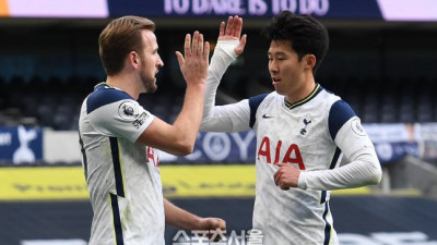‘환상의 듀오’ 케인이 토트텀 떠난 손흥민에게 “우리는 EPL 역사상 최고의 파트너쉽, LA에서도 행운을 빈다”