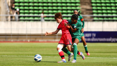 ‘본선으로 간다!’ U-19 여자 축구, 방글라데시에 6-1 대승···아시안컵 예선 3연승