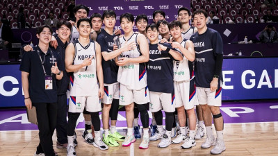 “만리장성 넘겠다!” 韓 농구, 중국과 아시아컵 4강 티켓 다툼