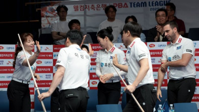 ‘차유람이 끝냈다’ 휴온스, 1R 최하위 딛고 2R 선두 도약…웰뱅, 하나카드 10연승 저지 [PBA팀리그]