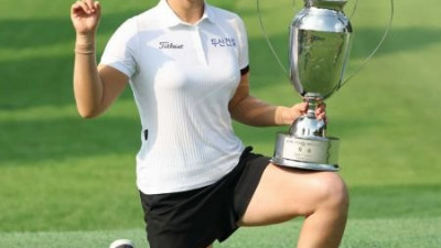추천 선수 우승 김민솔, 세계랭킹 272위→130위