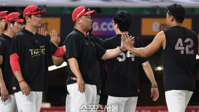 [포토]KIA 이범호 감독, 6연패 탈출