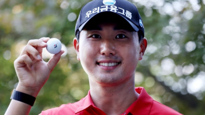 조우영, 동아회원권그룹 오픈 3R서 KPGA투어 데뷔 첫 알바트로스