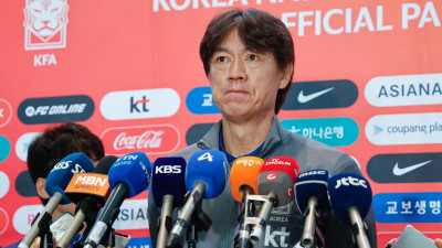 홍명보 “주장 교체, 변화 가능성 언급한 것”