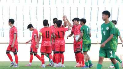 ‘정재상 멀티골’ 이민성호, U-23 아시안컵 예선 첫 경기서 마카오 5-0 제압