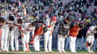 [작아진 호랑이③] 9위 추락 시 KBO 최초…승리의 여신 떠난 자리, KIA를 덮친 '우승 징크스'