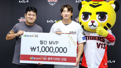 KIA ‘베테랑 듀오’ 나성범-김선빈, 구단 월간 MVP 성정