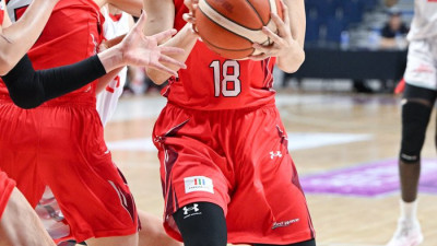 평균 13점+8리바운드 활약→‘박신자컵 MVP’ 후지쯔 후지모토 아키 선정 [SS사직in]