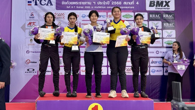 BMX 국가대표팀,아세안컵·태국 챔피언십서 금·은·동 획득