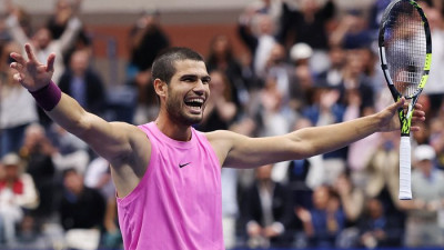 알카라스, 이번엔 신네르 꺾고 US오픈 3년 만 정상…통산 6번째 메이저 우승+세계 1위 탈환