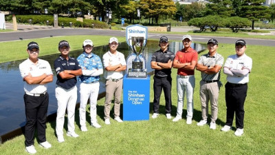 “옥태훈·이시카와 료·사돔 총출동” 제41회 신한동해오픈, 포토콜로 화려한 개막 예고