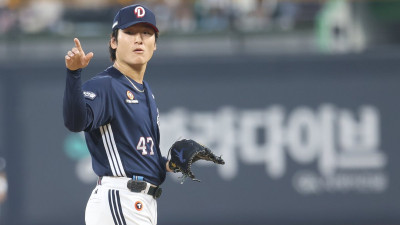 “공은 데뷔 후 최고 수준인데…” 곽빈, 돌파구는 ‘디테일’에 있다