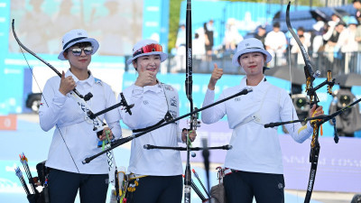 여자양궁의 힘… 안산·강채영·임시현 개인전 16강 진출