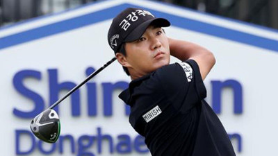 옥태훈·이상희, 신한동해오픈 골프 2R 1타 차 공동 2위