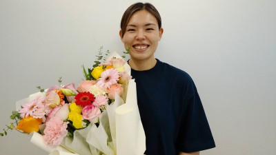 일본 주전 미들 블로커 시마무라, 페퍼저축은행 선수단 합류...조직력 가다듬어 시마무라 잘 활용할 수 있을까