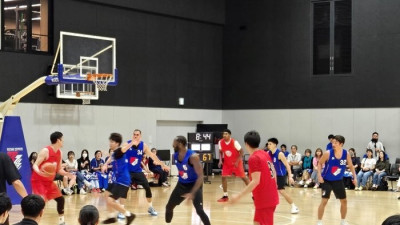 ‘더블더블’ 해먼즈 앞세운 현대모비스, 후쿠오카 82-72 제압…기분 좋게 일본 전지훈련 마무리