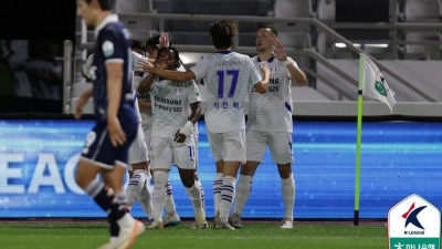 지긋지긋한 서울E 징크스 드디어 깼다, 수원 삼성 1-0 승리 안정적 2위 사수[현장리뷰]