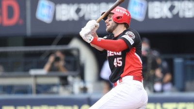 ‘영양가 논란’ 위즈덤, 그래도 32홈런 타자…꽃감독 “언제 터질지 몰라, 투수도 부담” [SS잠실in]