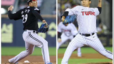 ‘10승 듀오’ 손주영-송승기, 한 명은 불펜으로… LG의 PS 준비