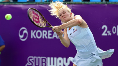 복식 금메달리스트 시니아코바, 코리아오픈 단식서 박소현 제압