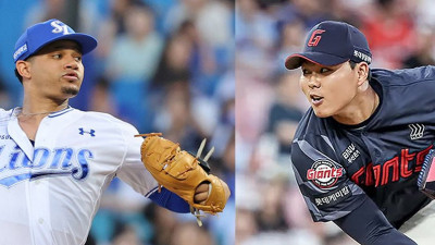 가을야구 문턱 넘을까 돌아설까… 사자·거인, 물러날 곳 없는 2연전