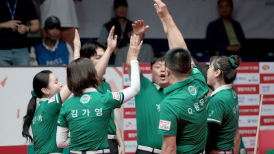 ‘김가영 2승’ 하나카드, 하이원리조트 꺾고 2연승 질주