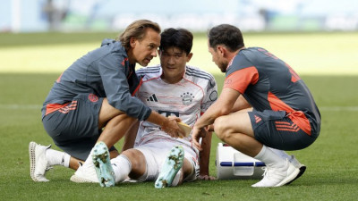 ‘철벽 모드’ 김민재, 압도적 수비력에 상대도 경악…하지만 후반 25분 부상으로 OUT