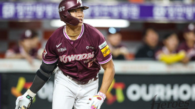 '큠춧가루 선봉장' 송성문, 생애 첫 GG 노린다