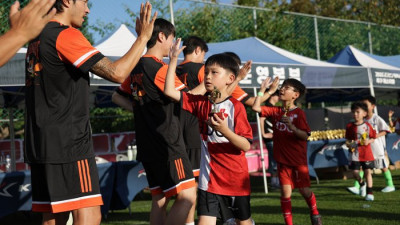 ‘은퇴 K리거’ 조원희·박종우·안병준, 꿈나무와 만났다…알찬 교류 장이 된 K리그 퓨처스 페스티벌