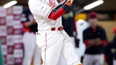 불붙은 방망이…SSG 에레디아, 시즌 13호 홈런 ‘쾅’